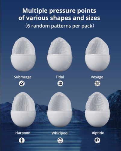 Âm đạo giả trứng silicone Lovense Kraken siêu mềm co giãn nhỏ gọn